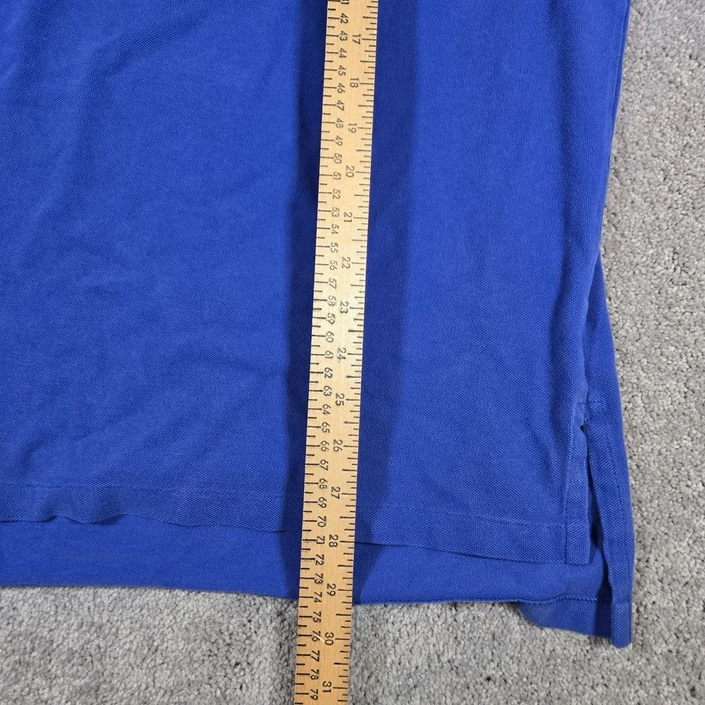 Polo Ralph Lauren Long Sleeve Polo Shirt Mens Large Blue Pony Logo